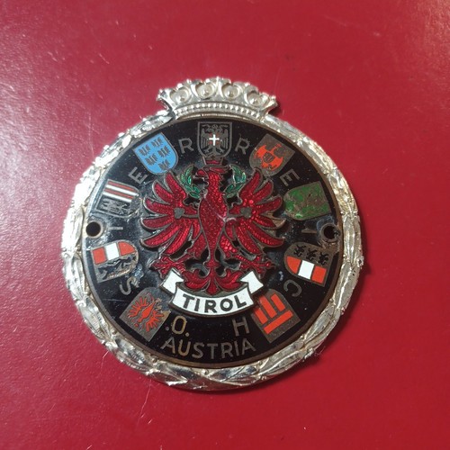 Vintage oldtimer plakette - -,