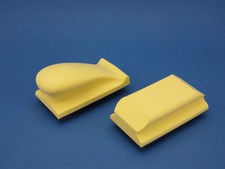 Handschleifklotz, Schleifklotz 70 x 125mm, mit Klett,nass+trocken, aus PU Schaum