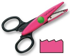 KONTURENSCHERE ZACKENSCHNITT