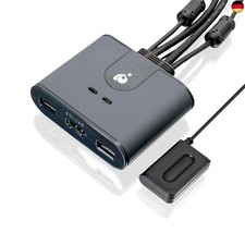 IOGEAR HDMI KVM Switch 2 PC 1