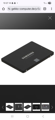 Samsung 870 evo 500gb - samsung, 2,5