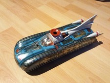 DDR Spielzeug Blechspielzeug Ungarn Holdauto Mondauto Vintage