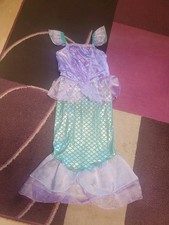 Kostüm Fasching Karneval Kostüm Meerjungfrau Arielle Gr. 122/128/134/140