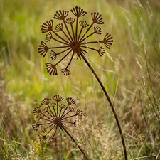 Garten Deko Metall Löwenzahn