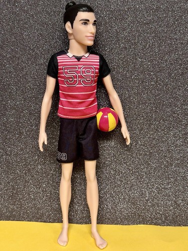 Barbie ken puppe mit dutt - barbie,
