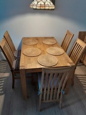 Esszimmer Stühle, massiv