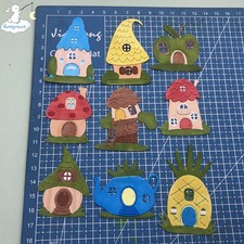 Prägeschablone Zwergenhaus