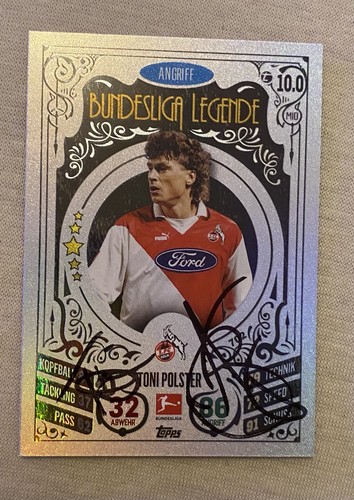 Toni polster match attax - polster,