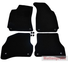 Velours Fußmatten für VW Passat 3B B5 Limousine + Variant ab Bj.1996 - 2005 oval