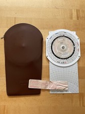 Navigationsrechner Aristo Aviat 618 inkl.Leder Etui  (Sammlerstück)