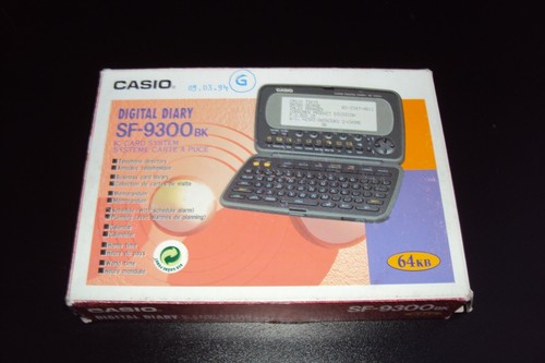 Casio digital diary - digital,