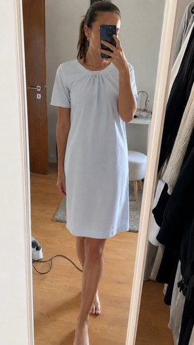Hellbeiges sommerkleid gr - in,