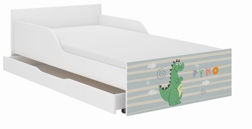 Kinderbett pufi 180x90 - kinderbett, dino
