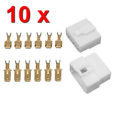 10x Gehäuse 6 polig Stecker