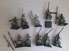 Krieger Speer Dunkelelfen Warhammer Fantasy WHFB Zinn 6. Edition KRS2