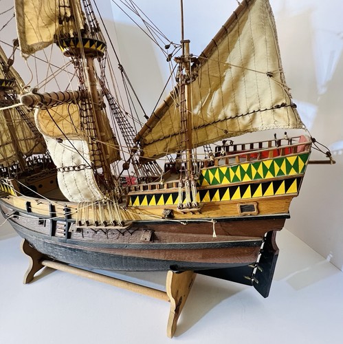 Schiffsmodell der mayflower - schiffsmodell,
