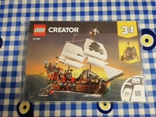Lego bauanleitung 31109 Creator 3in1 Piratenschiff 2 Hefte Only Instruction 
