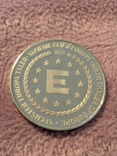 Silber Münze 6. Europataler