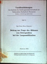 Beitrag zur Frage des Abbaues