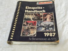 Werkstattauflösung: Autodata Einspritz-Handbuch 1987 für Benzinmotoren ab 1975
