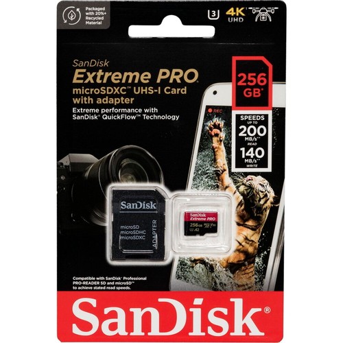 Sandisk micro sdxc - micro, 256gb