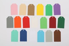 25/50 Geschenkanhänger Gift Tags Etiketten Anhänger aus Tonkarton Papieranhänger