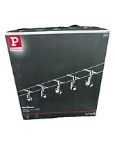 Paulmann LED Seilsystem Set ClearLED Schwarz/Chrom 5x4Watt 30VA 230/12V