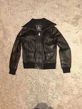 East Village Lederjacke Damen