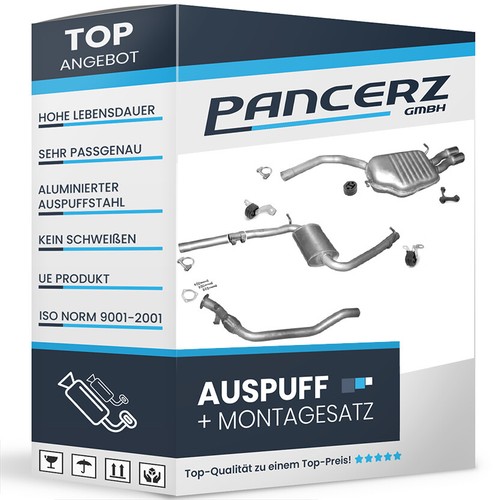 Auspuffanlage für audi - auspuffanlage,