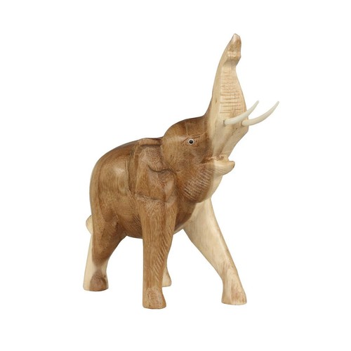 Elefanten figur holz stulptur - figur,