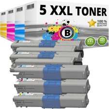 SET 5x XXL TONER für OKI