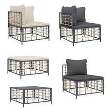 Garten-Ecksofa Garnitur