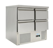 GASTRO Edelstahl Kühltisch