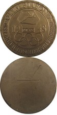 olympic Games Olympische Spiele 1948 Medaille österreich Ski Winter