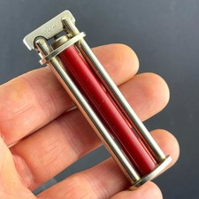 rare vintade RED BOXER LIGHTER Switzerland zippo old art deco BONICA BRONICA