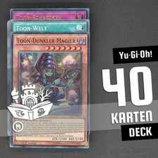 Yugioh! - Toon Deck - Spielbereit - mit Toon-Dunkler Magier - Deutsch! 🎉🔽