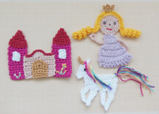 Applikation gehäkelt