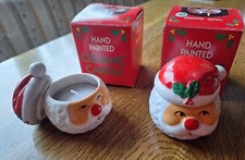 Weihnachtsmann Teelichthalter