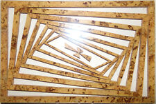 Wandbild " völlig Verdreht " Deko Abstrakt Relief