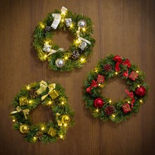 LED Tannen-Kranz mit