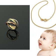 Taufring Tricolor Gelb- Weiß-