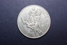 Medaille Token Sex-Taler Sex in Deutschland No. 3 Erotik 6 Mark ca 31mm