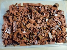 1 Kg Lego Konvolut Braun