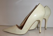 Buffalo Stiletto hohe Lackleder High Heels Pumps, well worn getragen Sammler