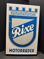 Rixe Motorräder Emailleschild