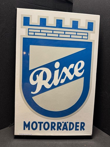 Rixe motorräder emailleschild - motorräder,