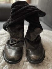 Boots Stiefel schwarz