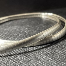 925  Schlangen Silber Collier