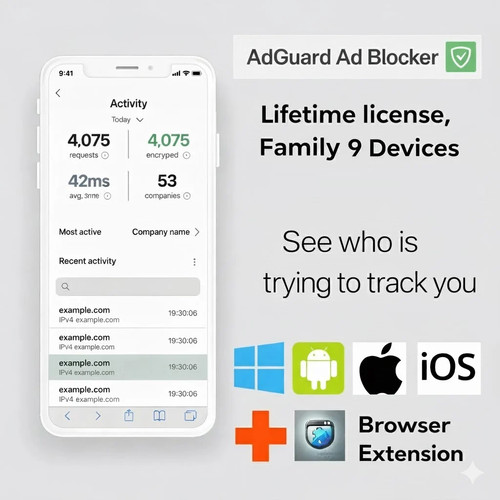 Adguard premium family - family, key