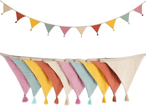 Wimpelkette wetterfest - wimpelkette, 2,6m